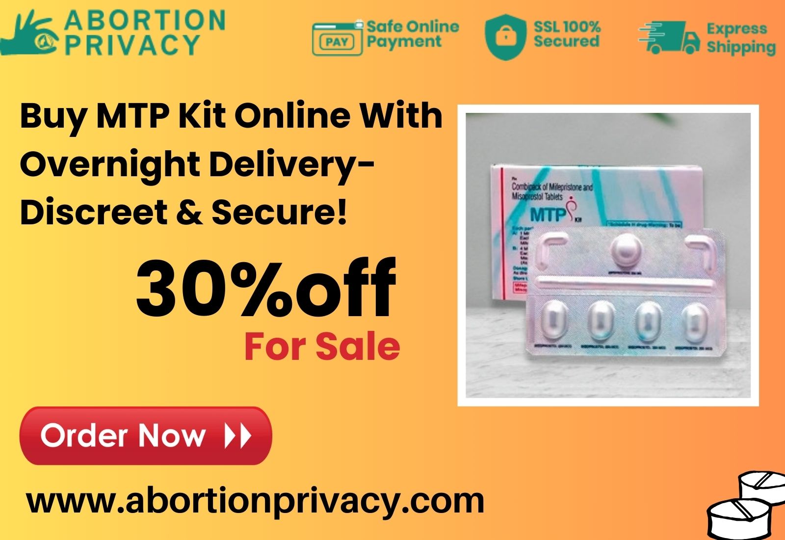 Buy Mtp Kit Online With Overnight Delivery- Discreet & Secure!